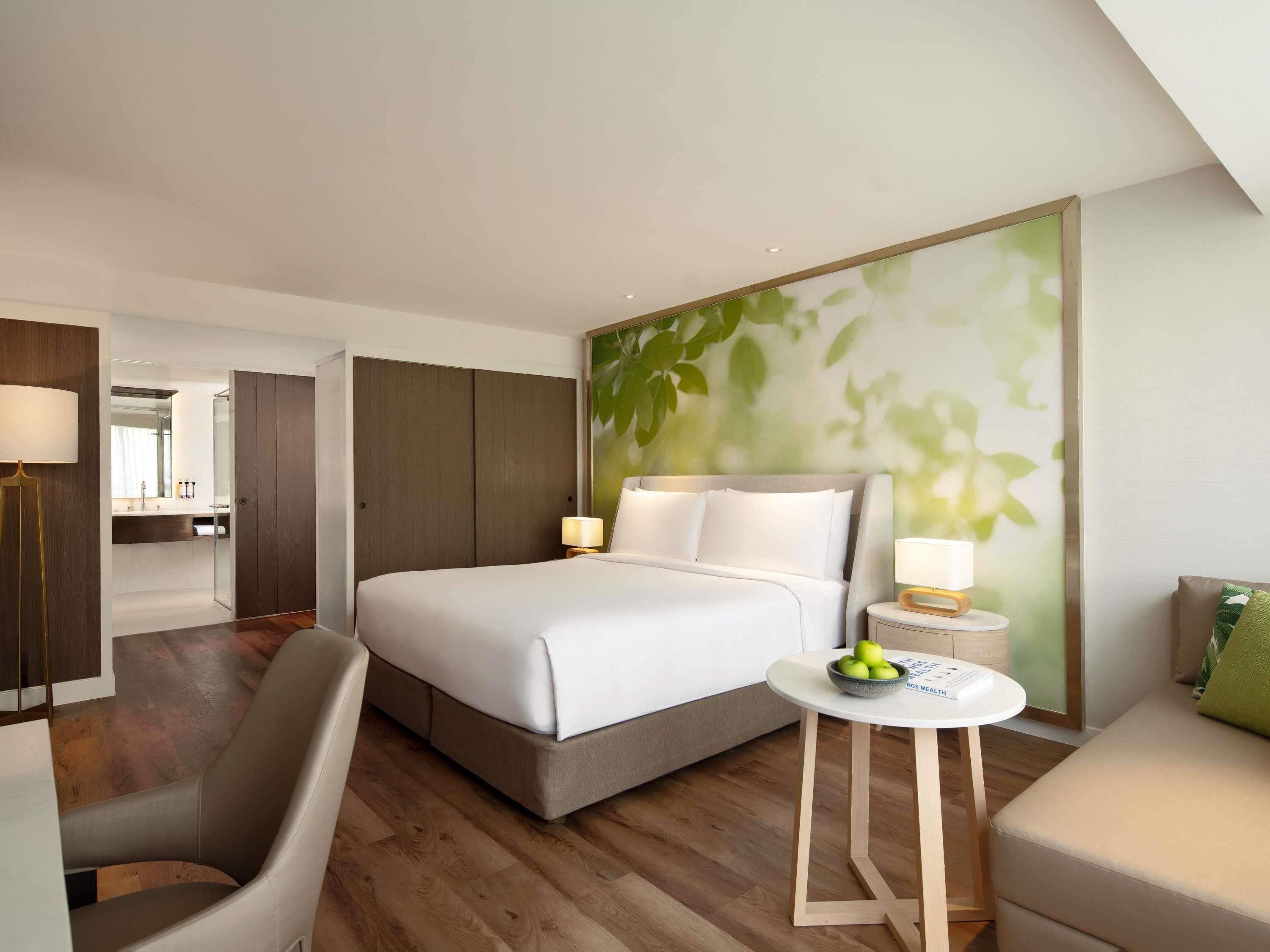 Habitación Deluxe, 1 cama de matrimonio grande | Ropa de cama de alta calidad y colchones viscoelásticos
