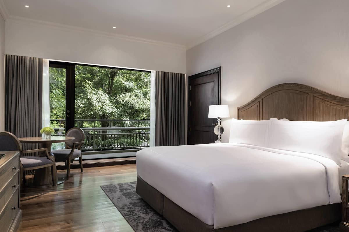 1 habitación y ropa de cama de alta calidad