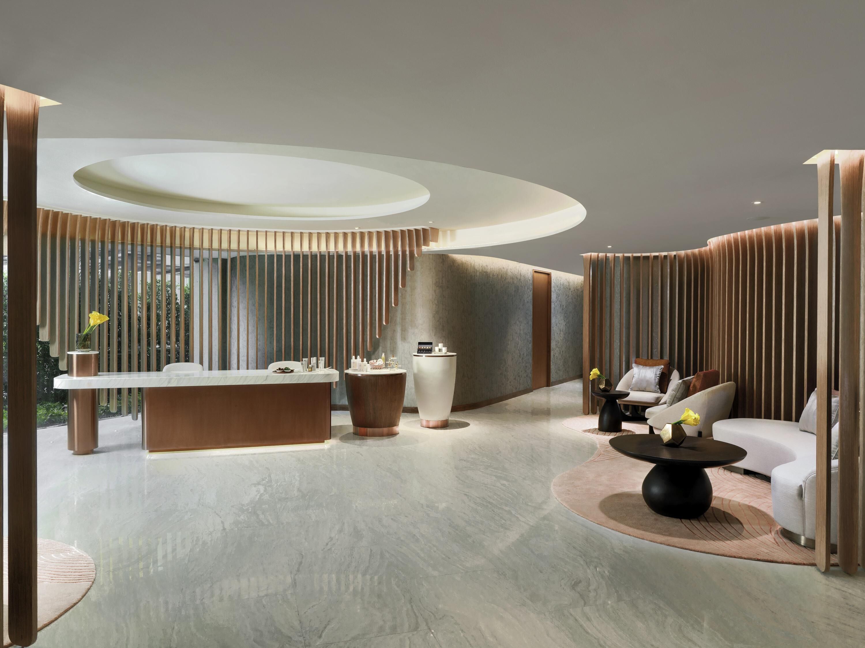 Body treatments, hydrotherapy, aromatherapy, body wraps, body scrubs