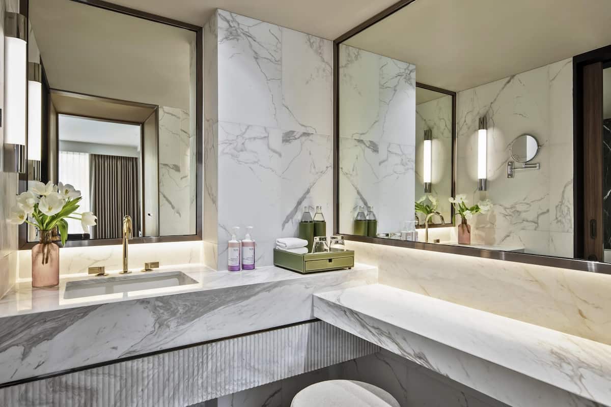 Family Suite, 2 Bedrooms, Club Access | Premium bedding, memory foam beds, free minibar items, in-room safe