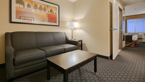 Premium bedding, pillowtop beds, in-room safe, desk