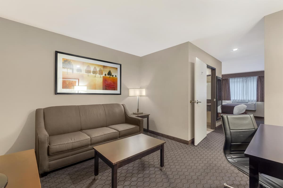 Suite, 1 King Bed, Non Smoking, Kitchen (with Sofabed, Full Kitchen) | Premium bedding, pillowtop beds, in-room safe, desk