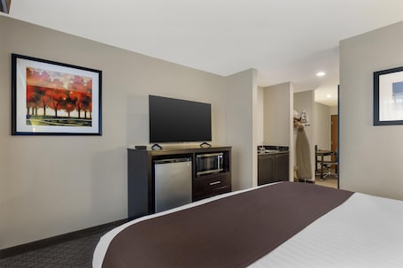 Suite, 1 King Bed, Non Smoking, Kitchen (with Sofabed, Full Kitchen) | Premium bedding, pillowtop beds, in-room safe, desk
