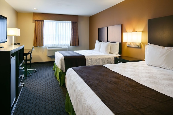 Standardzimmer, 2 Queen-Betten, Nichtraucher | Hochwertige Bettwaren, Pillowtop-Betten, Zimmersafe, Schreibtisch