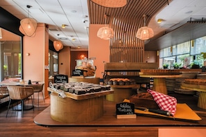 Daily buffet breakfast (EUR 16 per person)