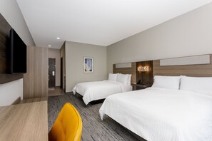 Standard Room, 2 Queen Beds | Desk, blackout drapes, iron/ironing board, rollaway beds