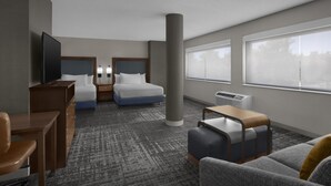 Studio, 2 Tempat Tidur Queen, akses difabel, bathtub | Area keluarga