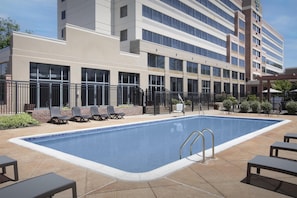Seasonal outdoor pool