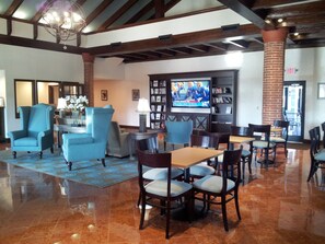 Sala de estar en el lobby