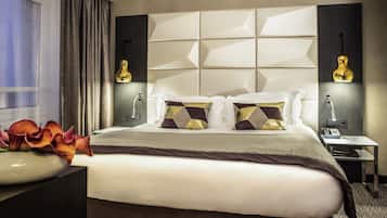 1 habitación y ropa de cama de alta calidad