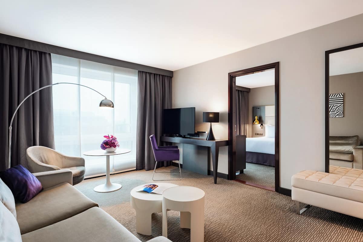 1 bedroom, premium bedding, in-room safe, blackout curtains