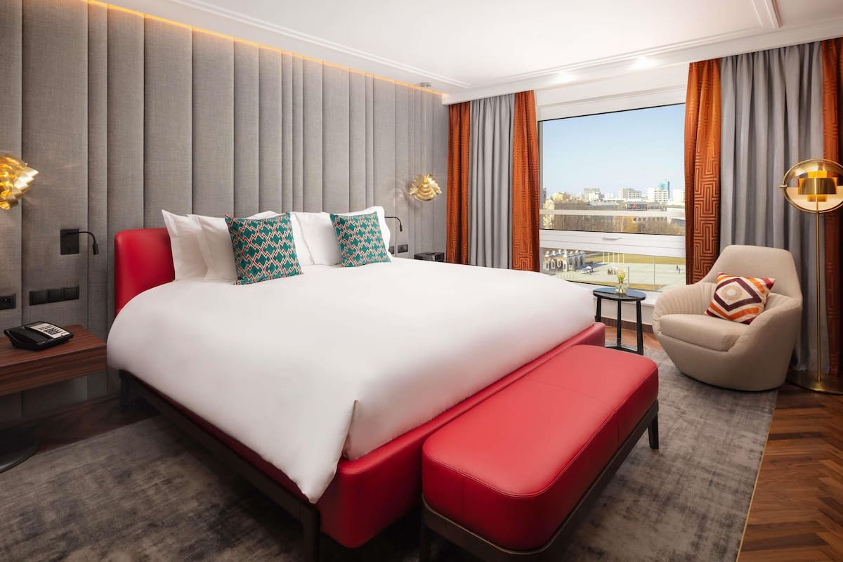 Suite, 1 très grand lit, sauna | 1 chambre, literie de qualité supérieure