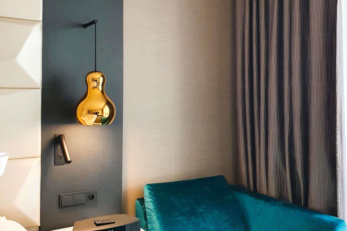 Family Room, 2 Double Beds | Premium bedding, in-room safe, blackout drapes, soundproofing