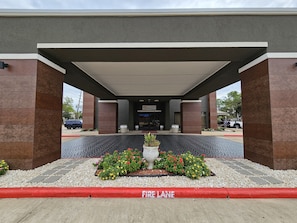 Façade de l’hébergement