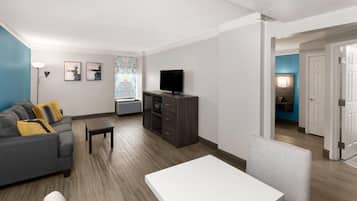 Suite, 1 King Bed, Non Smoking | Premium bedding, pillowtop beds, individually furnished, desk