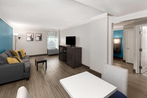 Suite, 1 King Bed, Non Smoking | Premium bedding, pillowtop beds, individually furnished, desk