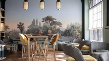Sala de estar en el lobby