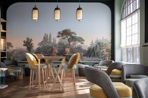 Sala de estar en el lobby