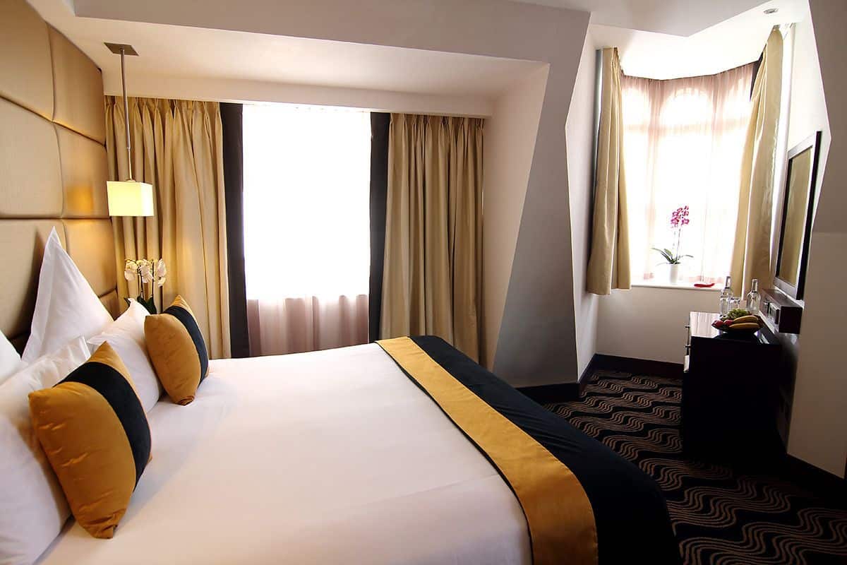 Premium bedding, minibar, in-room safe, desk