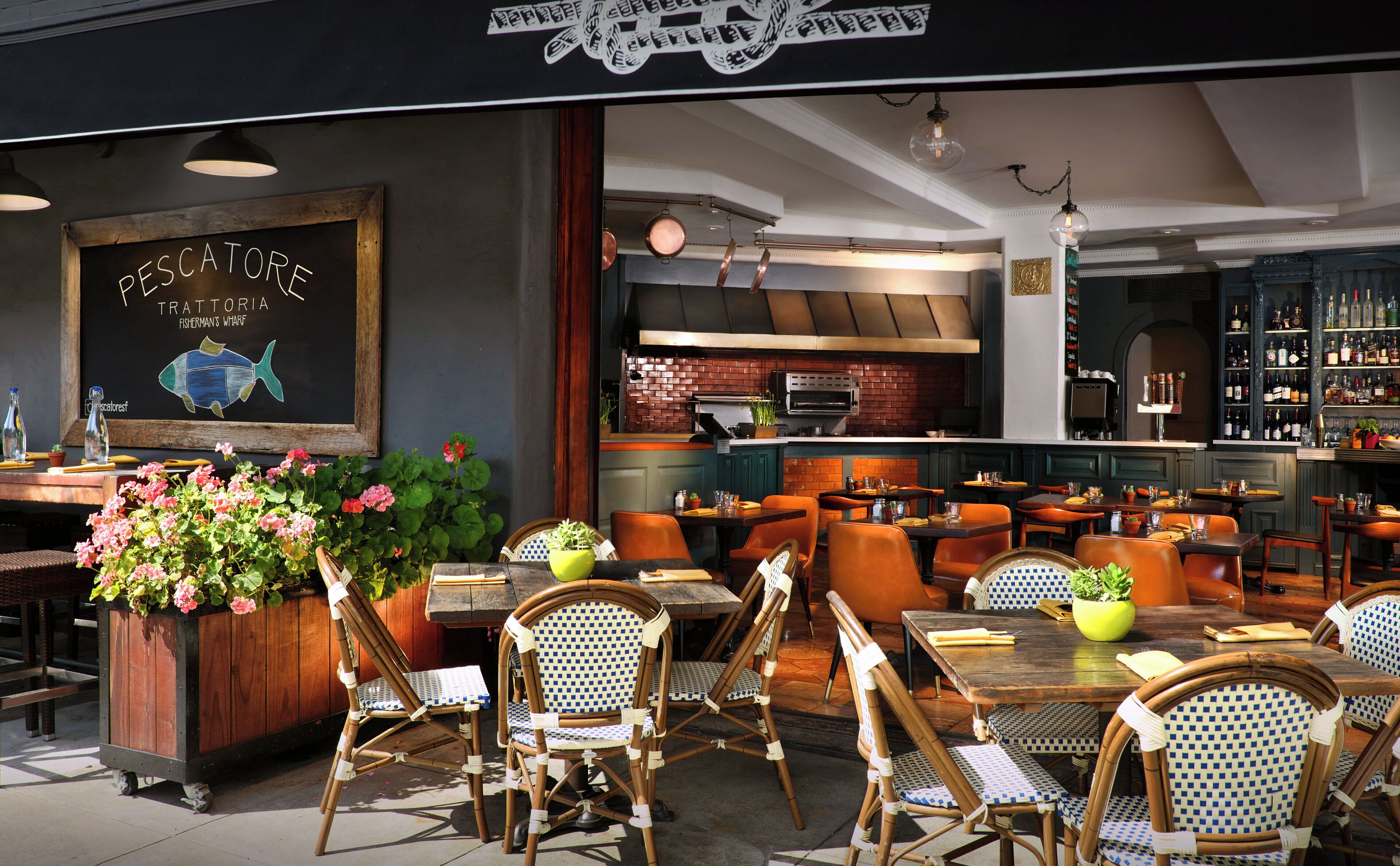 breakfast, lunch and dinner served