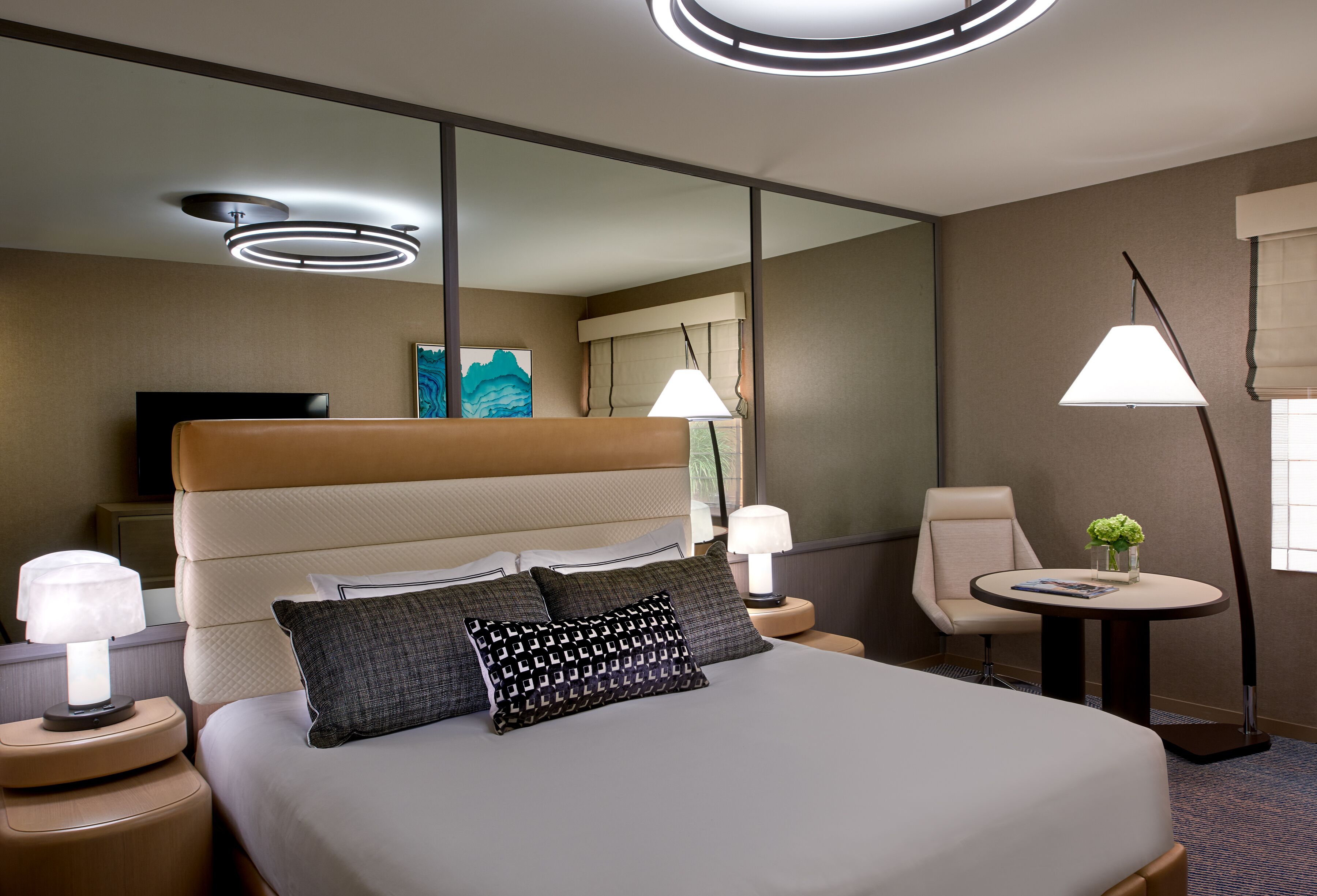 premium bedding, minibar, in-room safe, individually decorated