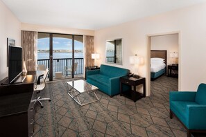 Suite, 1 Bedroom, 1 King Bed, Harbor View | Premium bedding, pillowtop beds, minibar, in-room safe