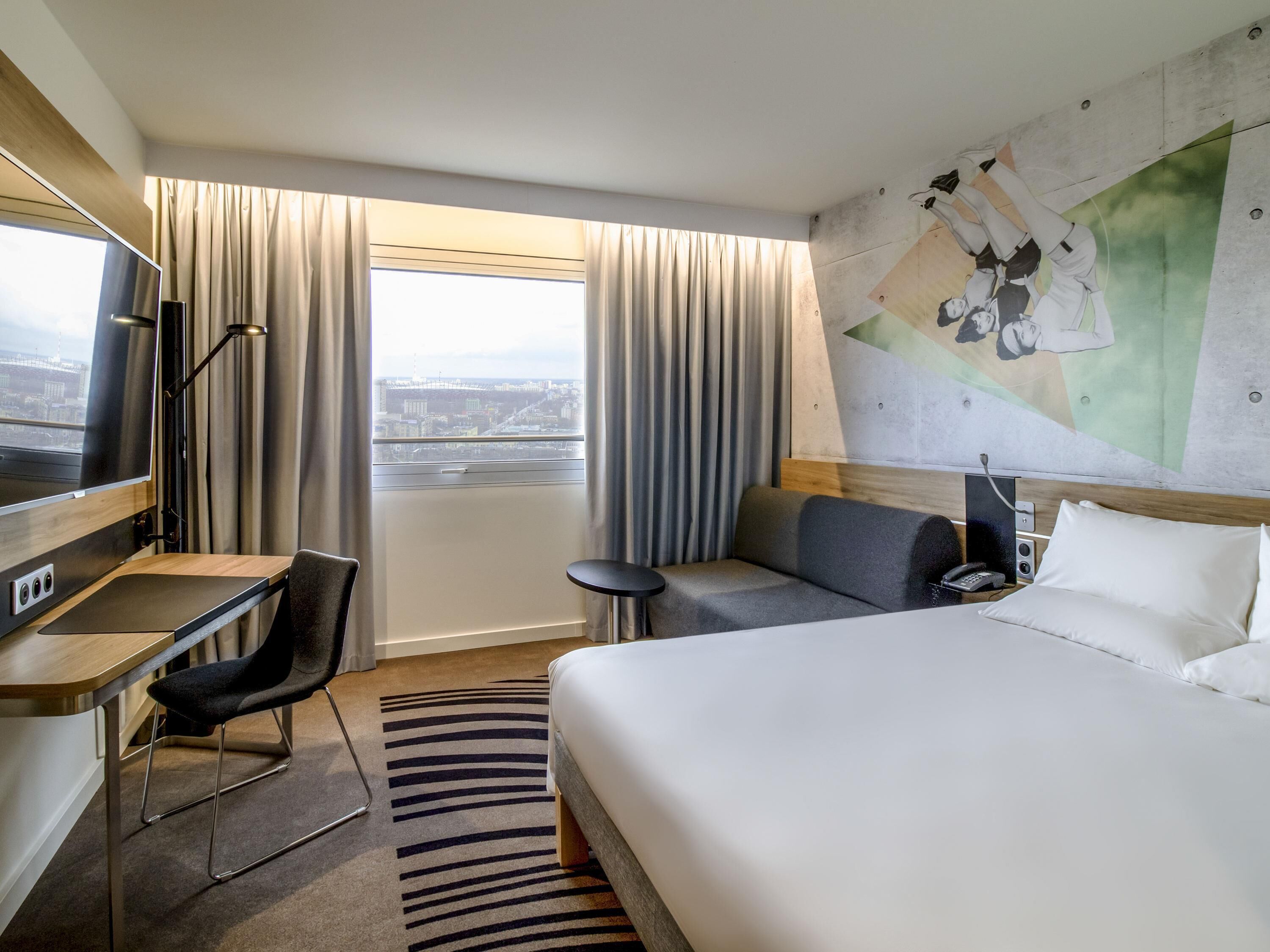 Superior Room, 1 Double Bed with Sofa bed | 1 bedroom, in-room safe, desk, soundproofing