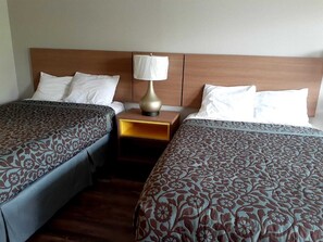 In-room safe, desk, iron/ironing board, free cribs/infant beds