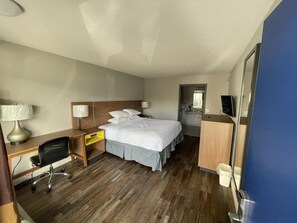 In-room safe, desk, iron/ironing board, free cribs/infant beds