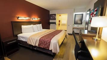 Chambre supérieure, 1 très grand lit (Smoke Free) | Bureau, espace de travail pour ordinateurs portables
