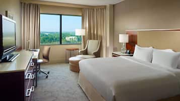 Premium bedding, pillowtop beds, in-room safe, laptop workspace