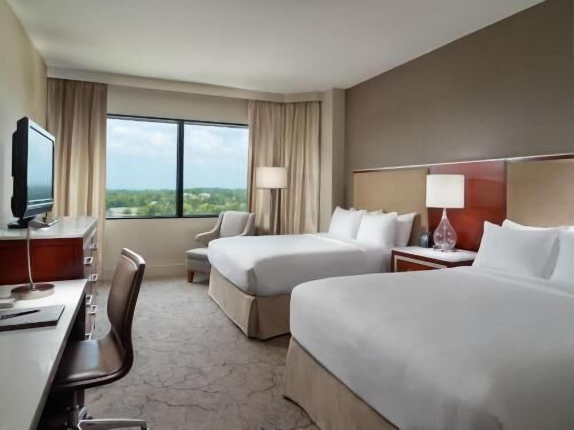 Premium bedding, pillowtop beds, in-room safe, laptop workspace