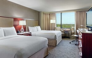 Executive Room, 2 Queen Beds | Premium bedding, pillow-top beds, in-room safe, laptop workspace