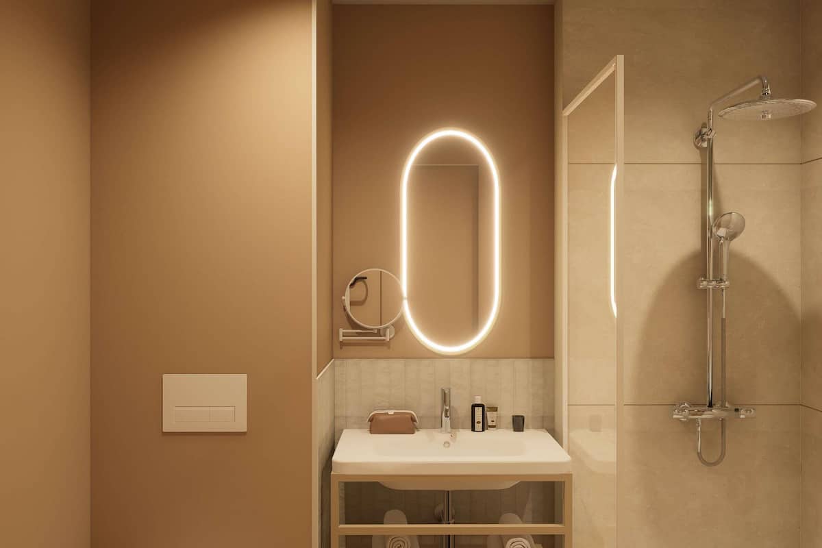 Tallelokero huoneessa, yksilöllisesti kalustettu, työpöytä