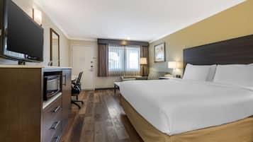 Desk, iron/ironing board, free cots/infant beds, free WiFi