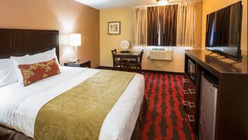 Pillow-top beds, rollaway beds, free WiFi, bed sheets