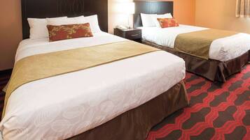 Pillowtop beds, rollaway beds, free WiFi, bed sheets