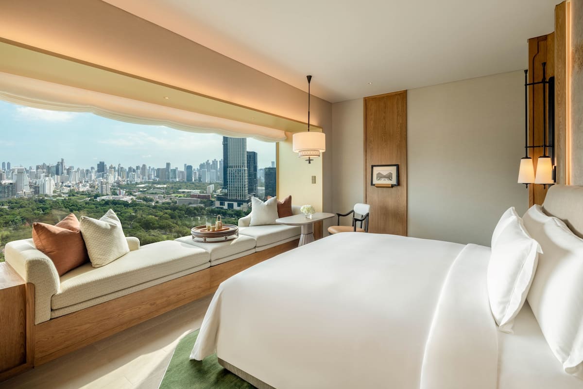 クラブ スイート キングベッド 1 台 パークビュー (High Floor, Club Access) | 高級寝具、ミニバー、セーフティボックス (室内)、デスク