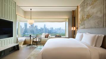 Premium bedding, minibar, in-room safe, desk