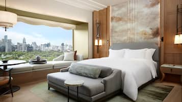 Premium bedding, minibar, in-room safe, desk