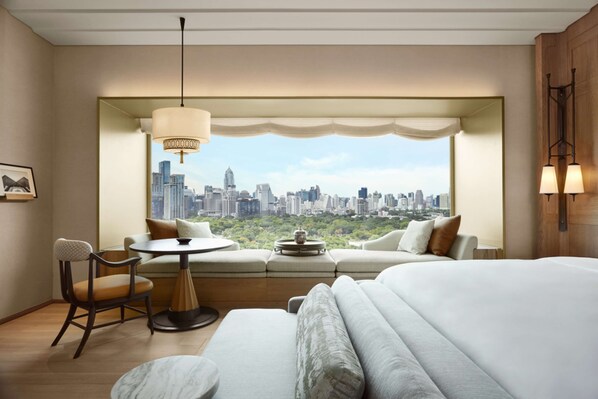 Deluxe Room, 1 King Bed, Park View | View from room