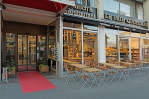 Façade de l’hébergement