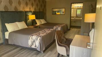 Iron/ironing board, free WiFi, bed sheets