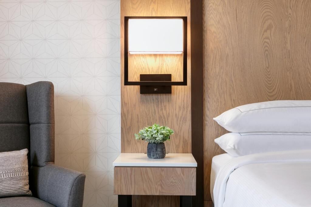 In-room safe, desk, blackout drapes, iron/ironing board