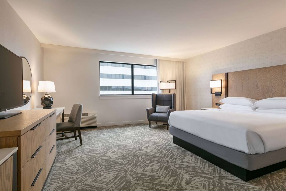 In-room safe, desk, blackout drapes, iron/ironing board