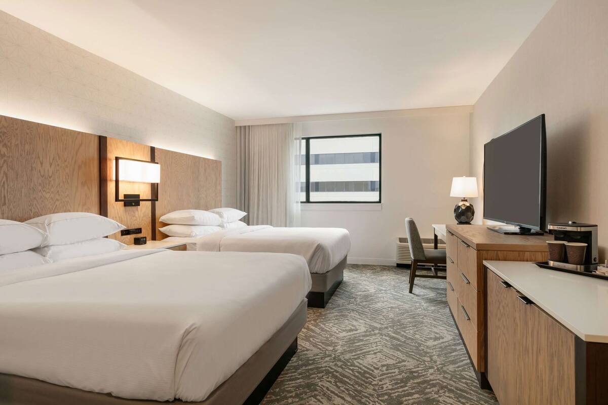 In-room safe, desk, blackout drapes, iron/ironing board