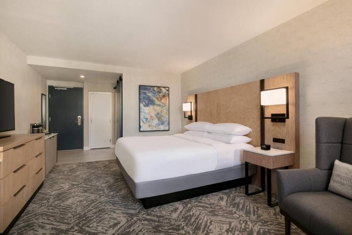 In-room safe, desk, blackout drapes, iron/ironing board