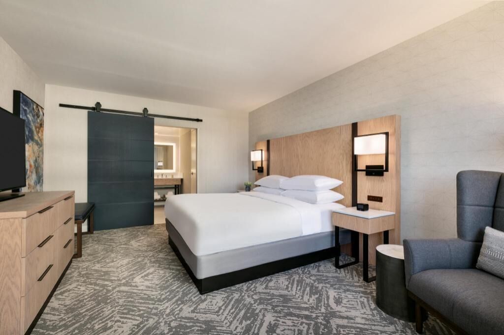 In-room safe, desk, blackout drapes, iron/ironing board