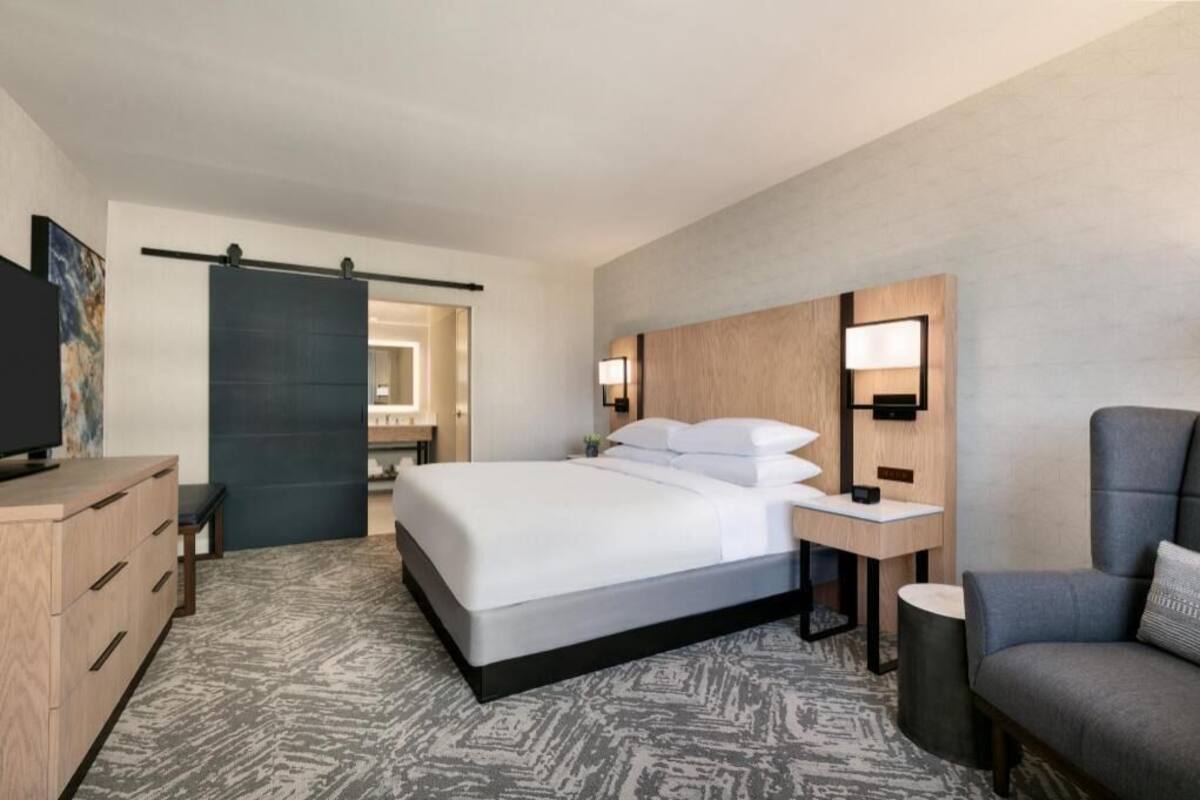 In-room safe, desk, blackout drapes, iron/ironing board