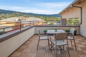 Suite, 1 King Bed with Sofa bed, Balcony | Balcony view